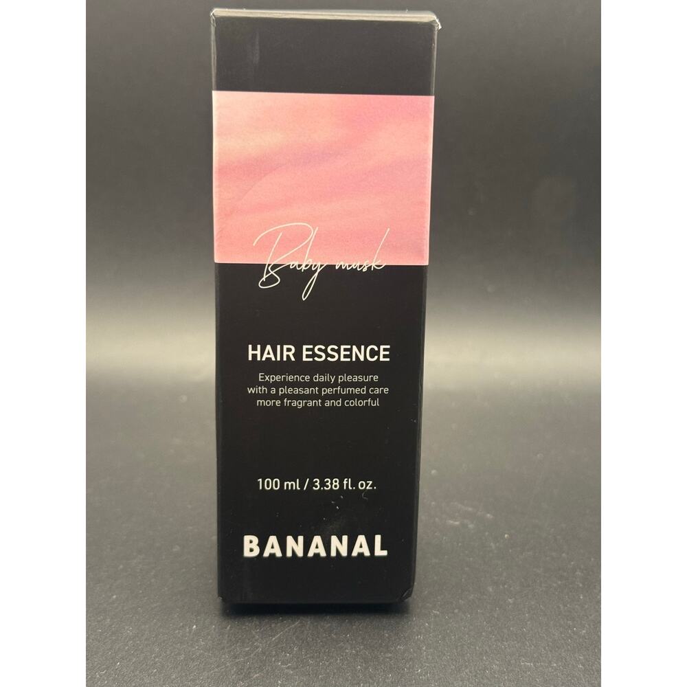 NIB Bananal Perfumed Hair Essence Baby Musk 3.38 Fl. Oz. NEW